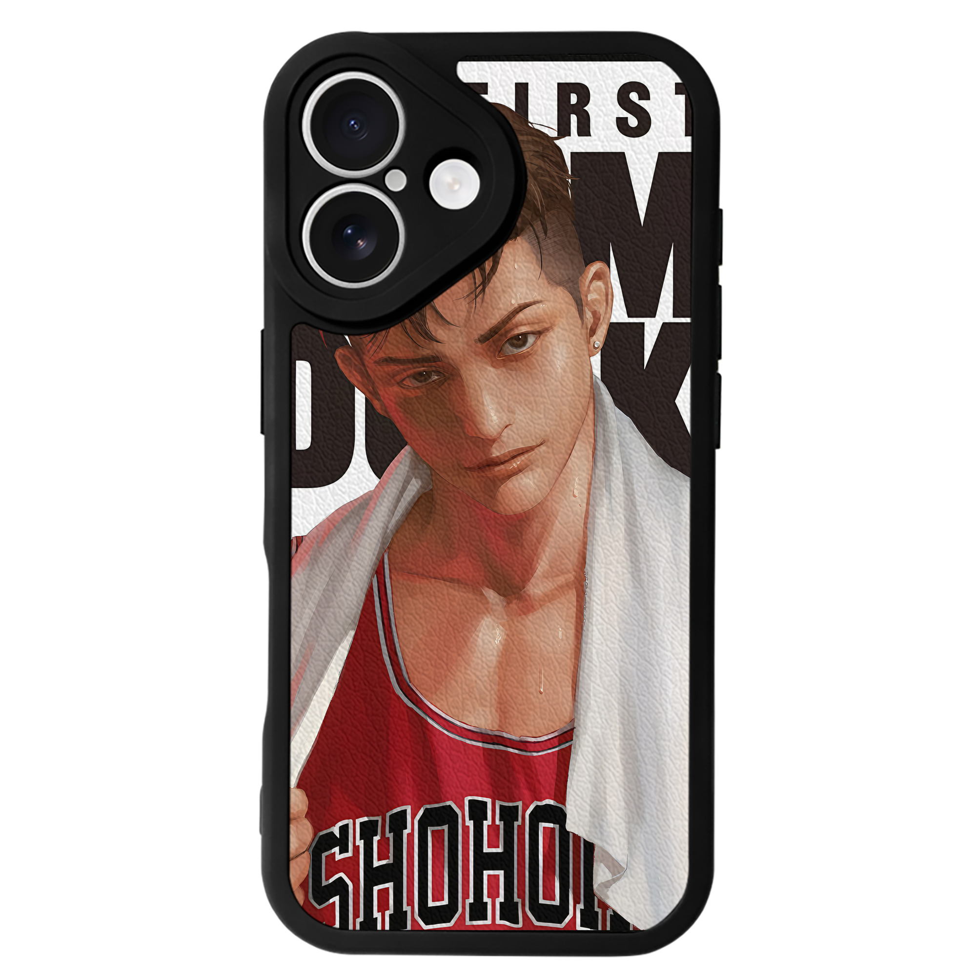 （画像用） SLAM DUNK／スラムダンク 【iPhone 16シリーズ対応】シリコンスマホケース（レザー調） 材質：シリコン